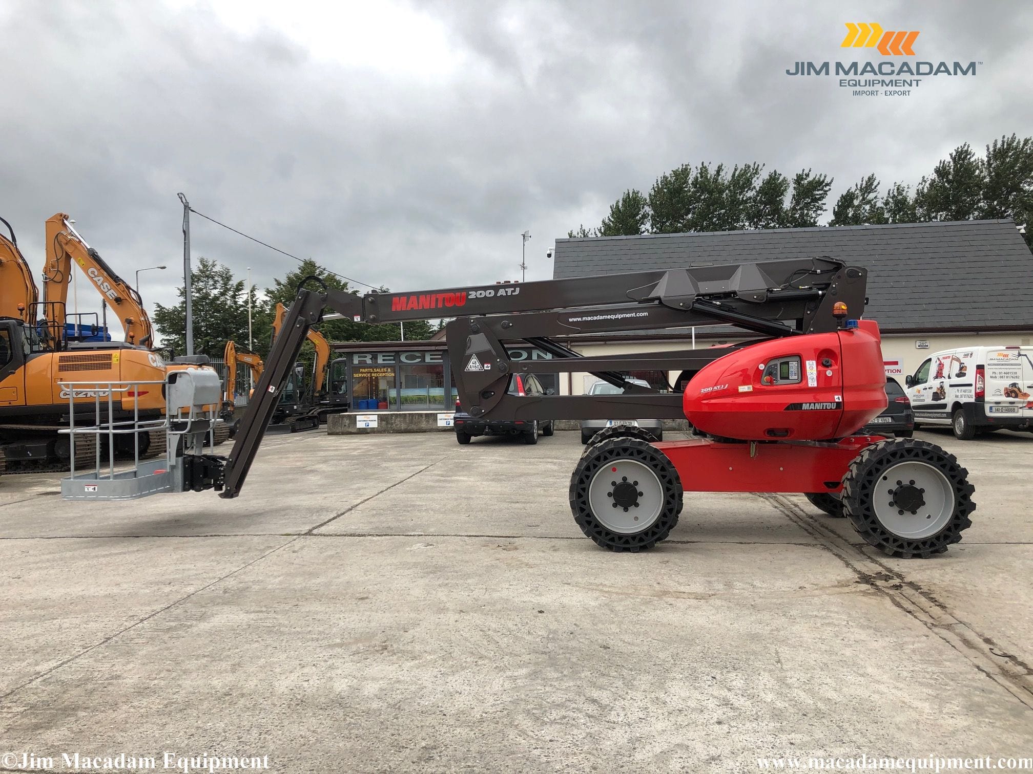 Manitou 200ATJ for sale at Macadam Equipment Irelands Manitou Dealer