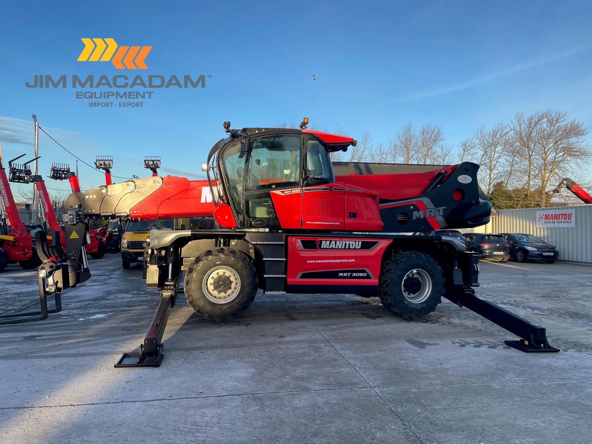 Manitou MRT 3060 - Macadam Equipment